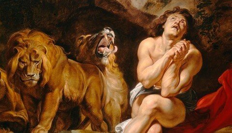 Деталь картины Питера Пауля Рубенса «Даниил в логове львов», 1614–1616 гг. Масло на холсте. Национальная галерея искусств, Вашингтон. (PublicDomain)