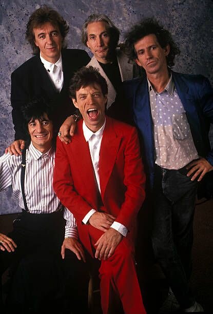 80-е,  STONES пока ещё с Уайменом.