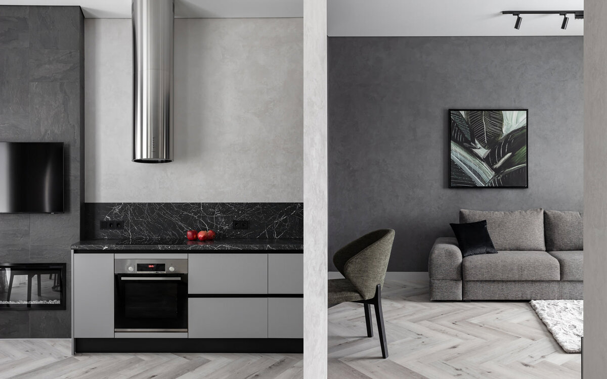 Квартира в Челябинске, дизайнер Юлия Янгирова.