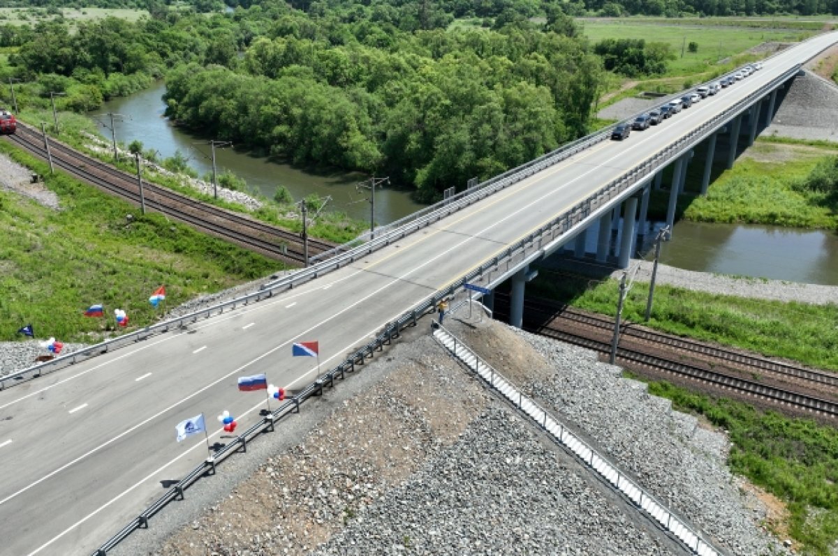    Дорога в Шкотово – часть транспортного коридора «Приморье-1» в Китай.
