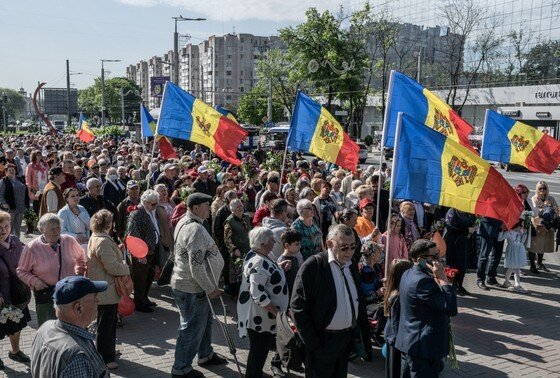    Жители Молдавии чтут День Победы