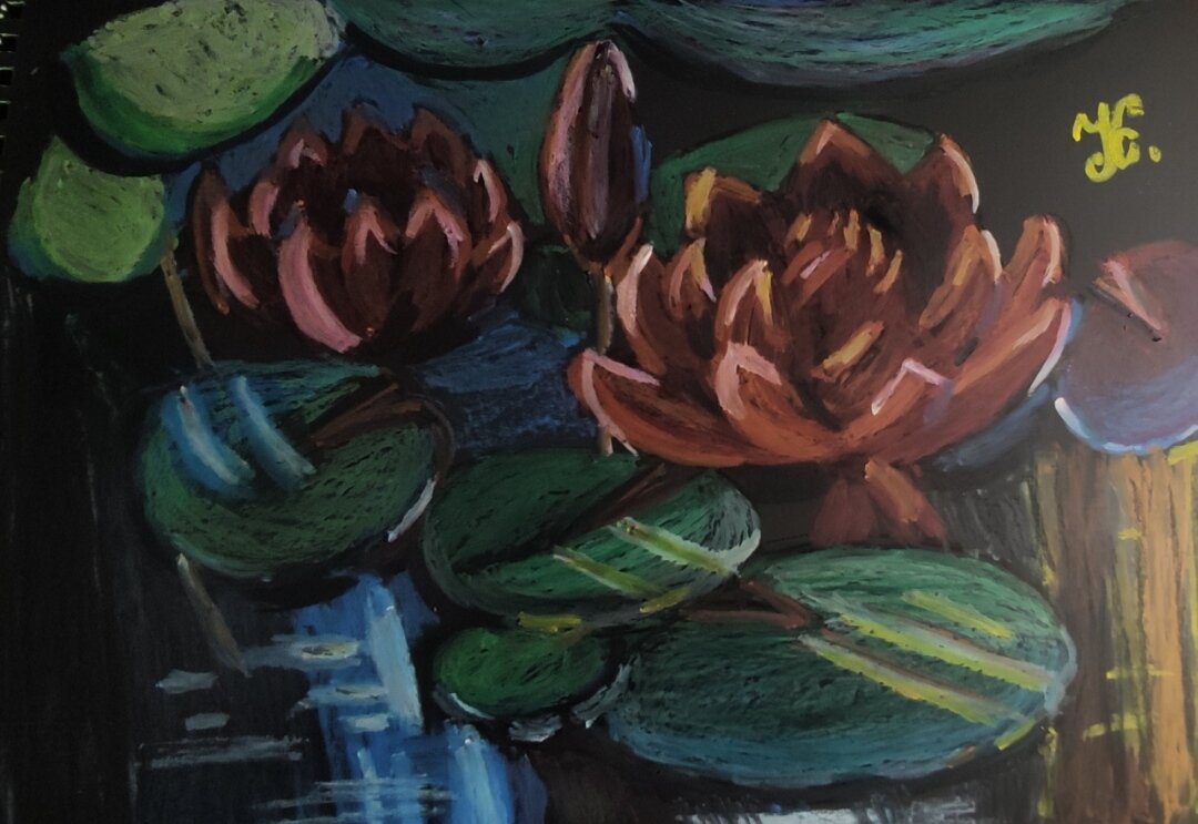 масляная пастель 19.06.2023г. Елена К.