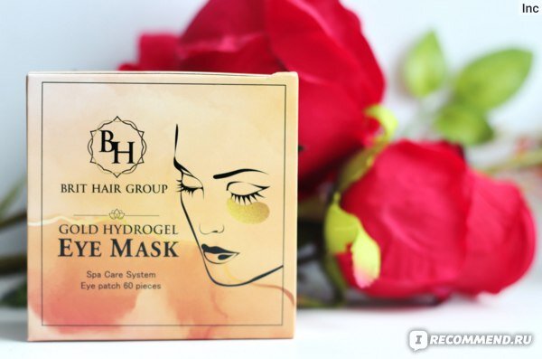 Brit Hair Group патчи с золотом и гиалуроновой кислотой отзы