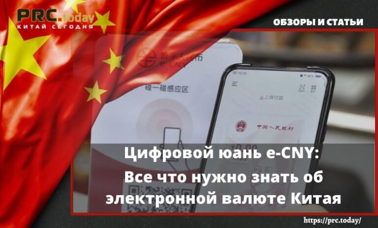 Цифровой юань e-CNY: Все что нужно знать об электронной валюте Китая
