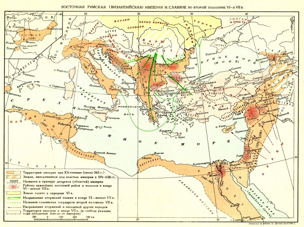 Византийско готские войны карта