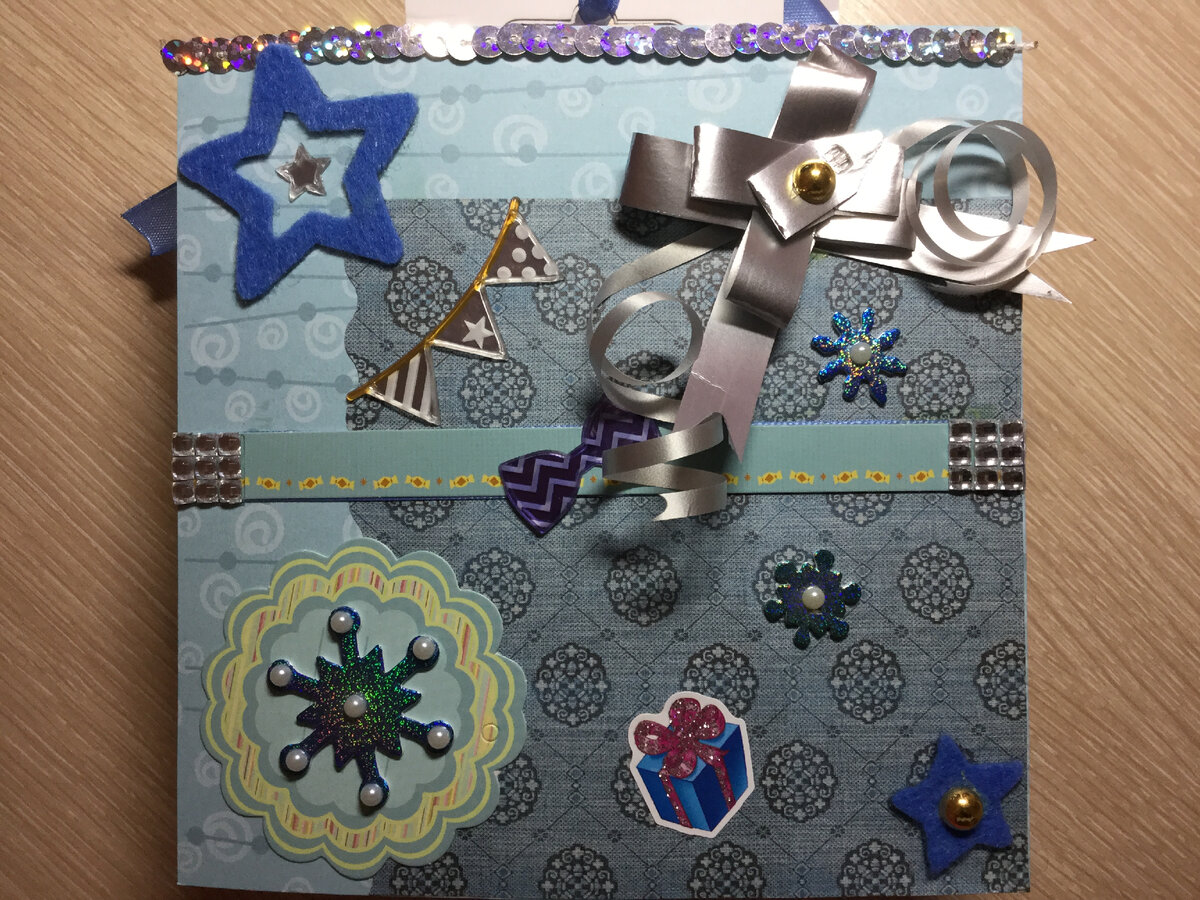 Одна из моих первых открыток