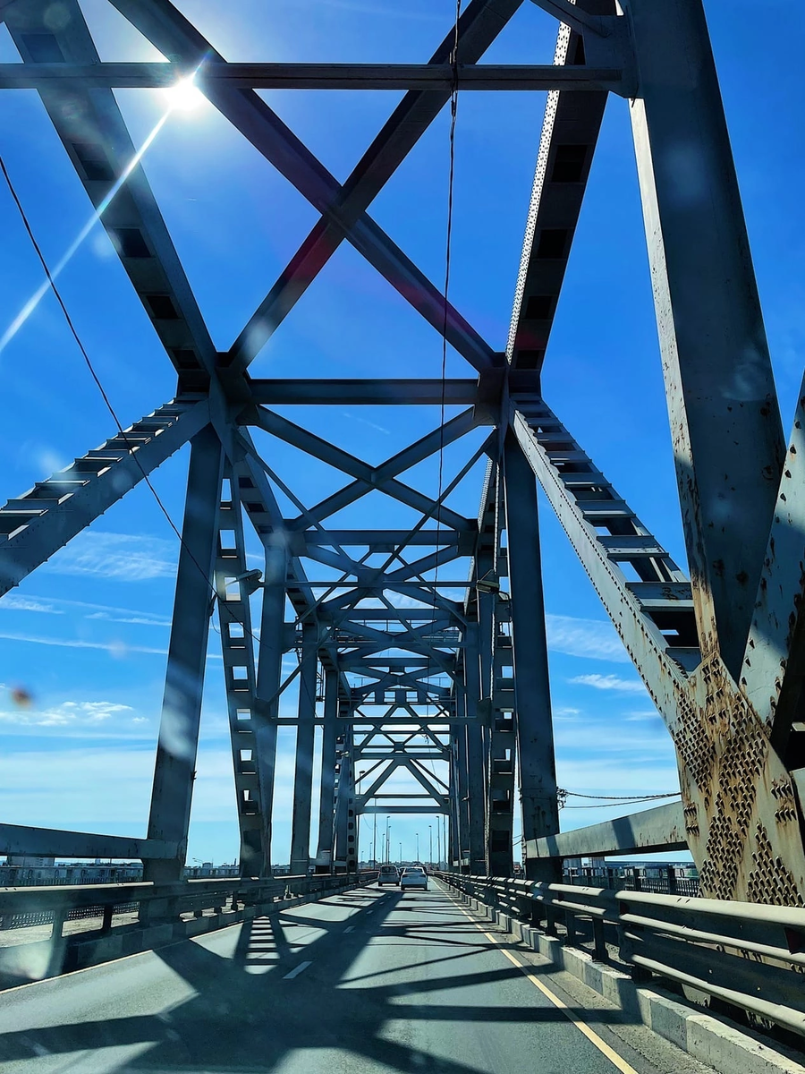 Мост через Волгу. Нижний Новгород.