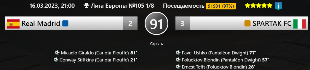 ⚽🏆Обзор Еврокубков 105 сезона! Лига Европы!🔥⚡Часть Вторая!