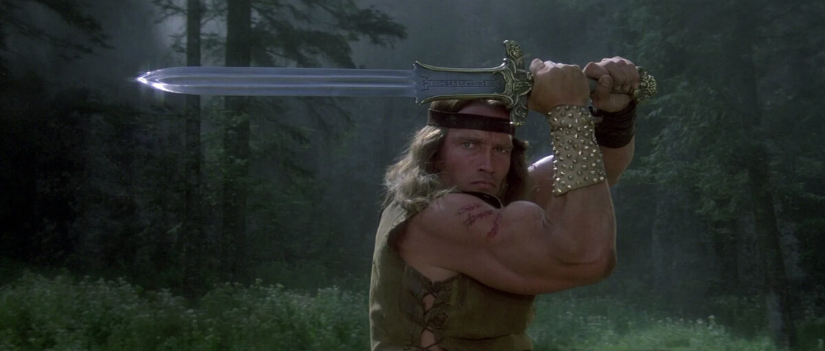 Кадр из фильма "Конан-разрушитель" (1984)