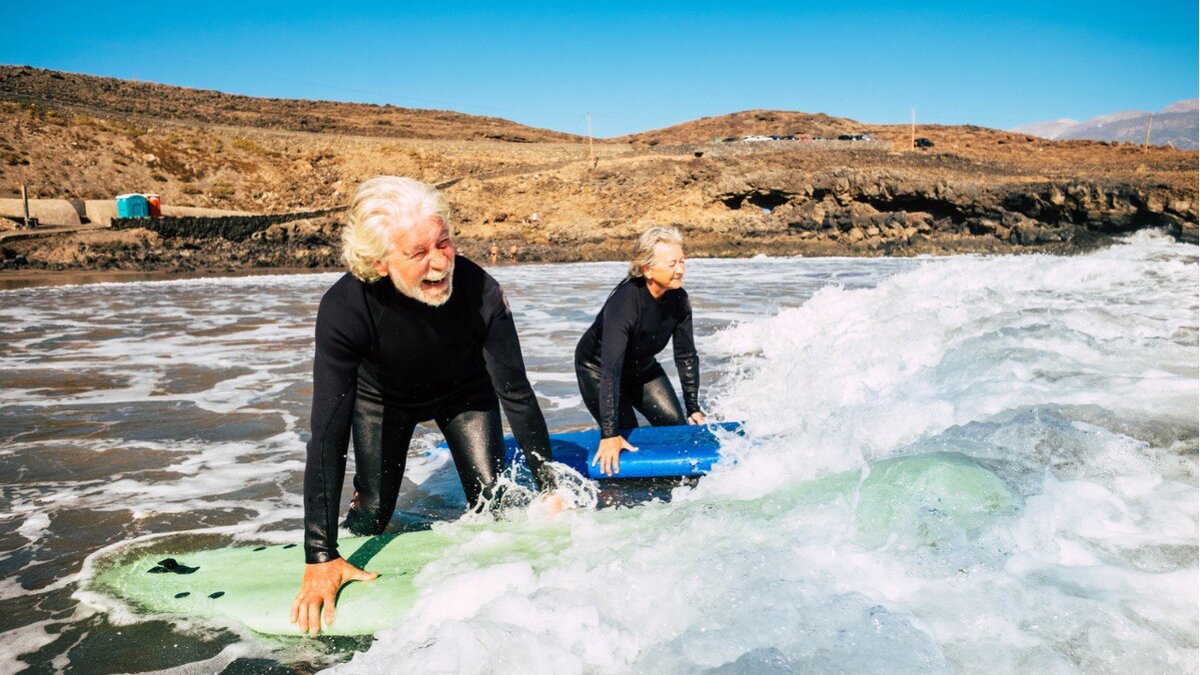 Серфинг - это не только для молодых