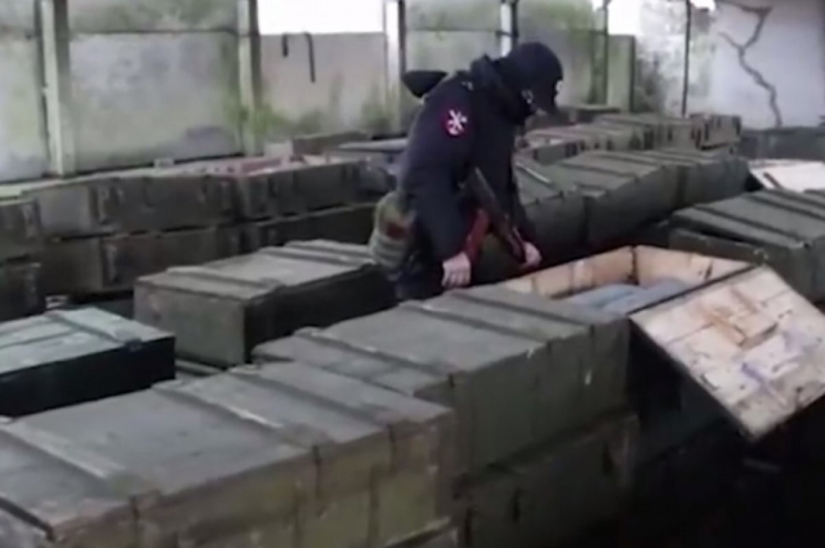    В Херсонской области нашли тысячи снарядов ВСУ и передали их ВС России