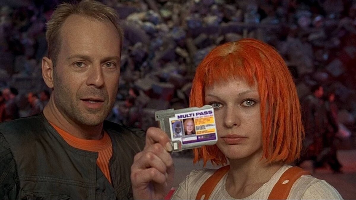 Кадр из фильма «Пятый элемент» / The Fifth Element, 1997, Gaumont