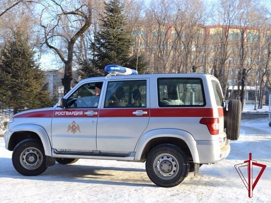     В Биробиджане задержаны напавшие на таксиста мужчины ФОТО: Росгвардия по ЕАО