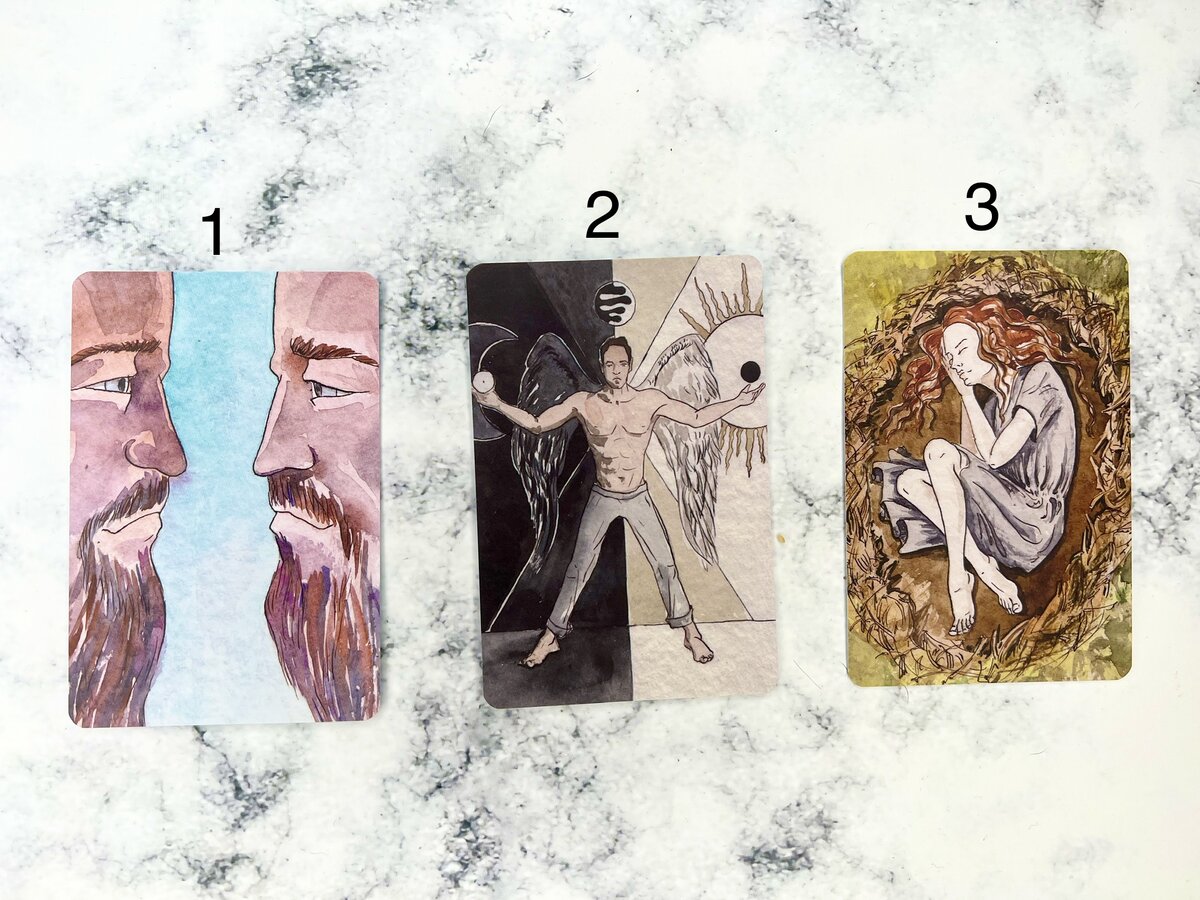 лунный серп селин таро дзен