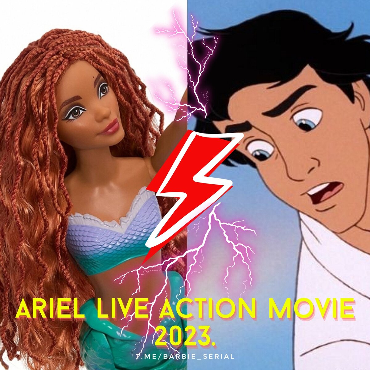 Темнокожая Русалочка от Mattel⚡Ariel live action movie 2023. | Кукольный  Дом TV | Дзен