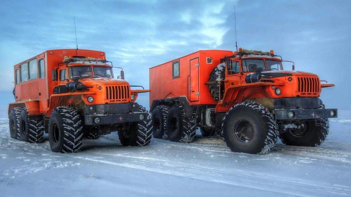 Вездеход 8x8 Урал