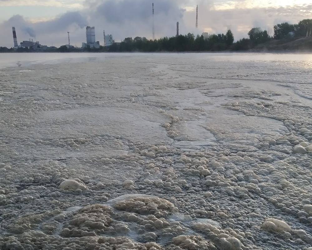 Загрязнение рек россии