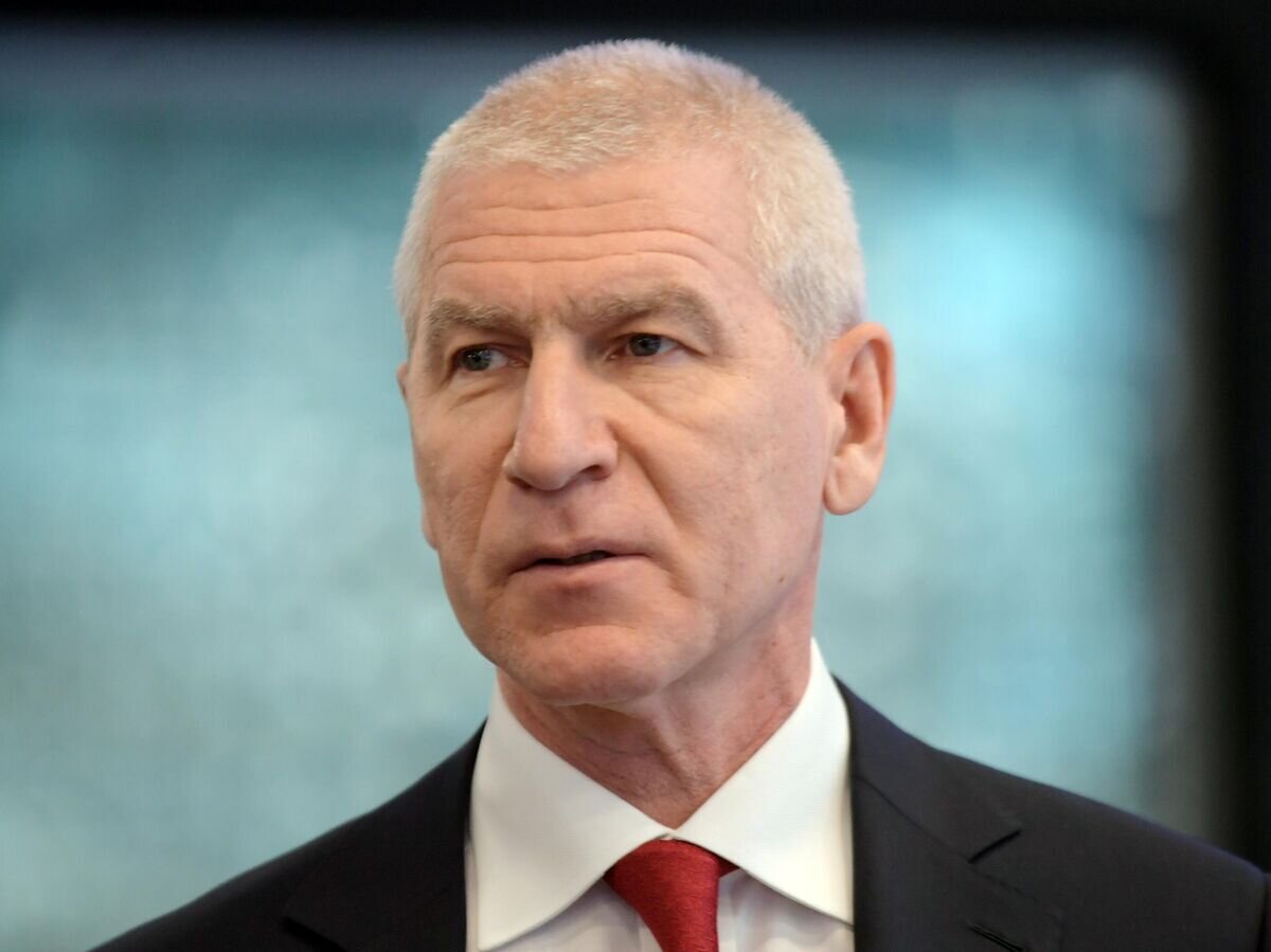    Брифинг вице-премьера Правительства РФ Д. Чернышенко и Министра спорта РФ О. Матыцина по итогам 2022 года "Мы вместе. Спорт"© РИА Новости / Алексей Никольский