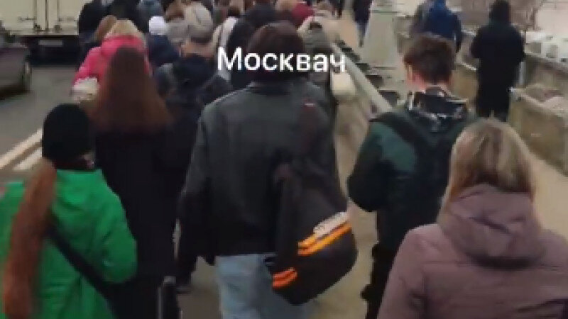     Пробка в районе Ховрино в Москве Telegram-канал "Москвач. Новости Москвы"