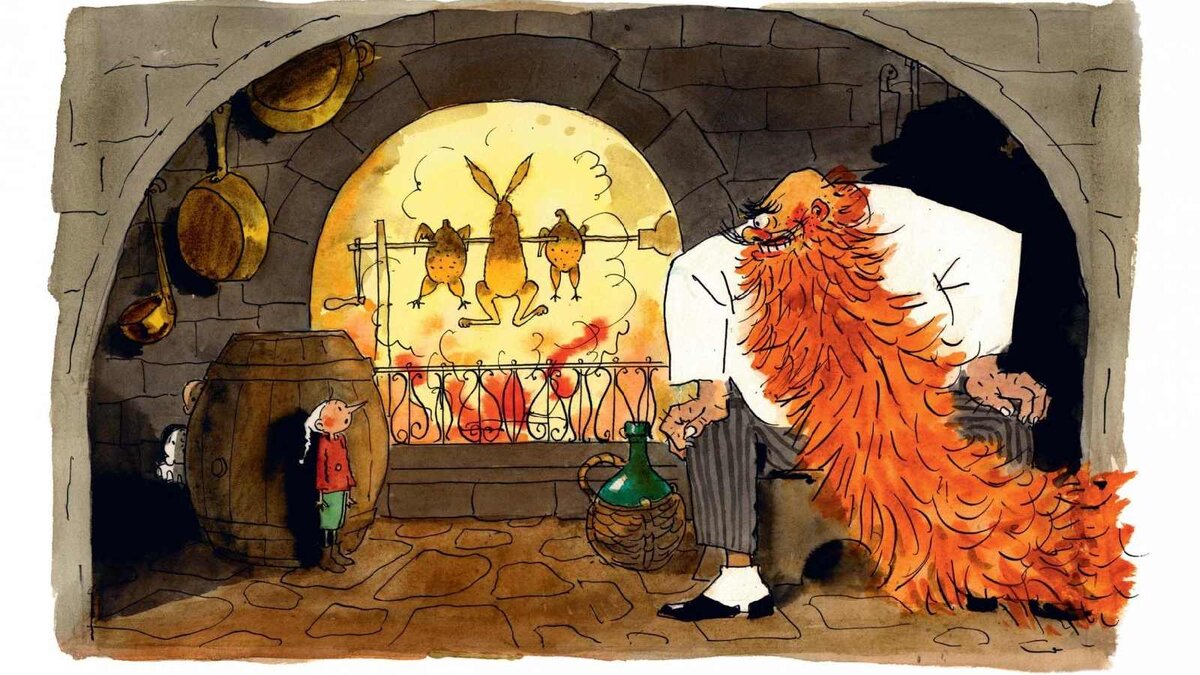 Иллюстрации к книге «Золотой ключик, или Приключения Буратино»