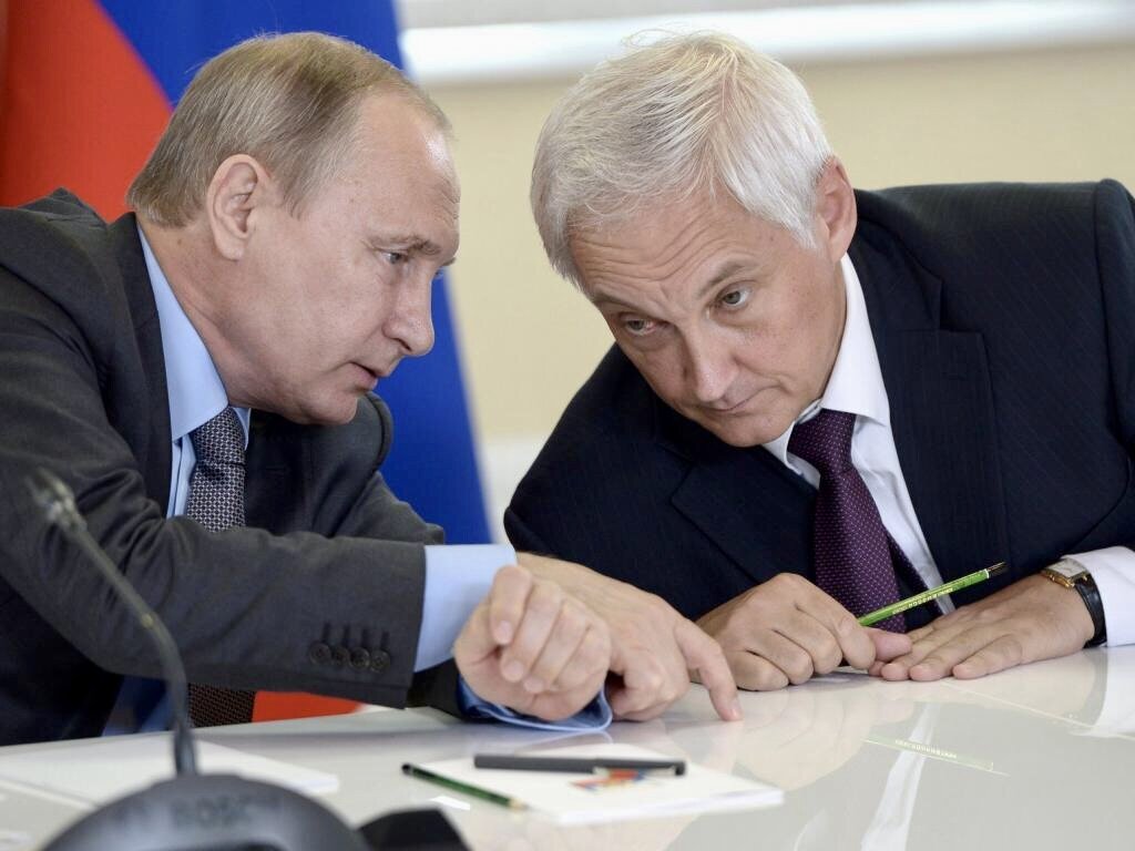 Путин и Белоусов — учёный-экономист. Первый заместитель председателя правительства Российской Федерации с 21 января 2020.