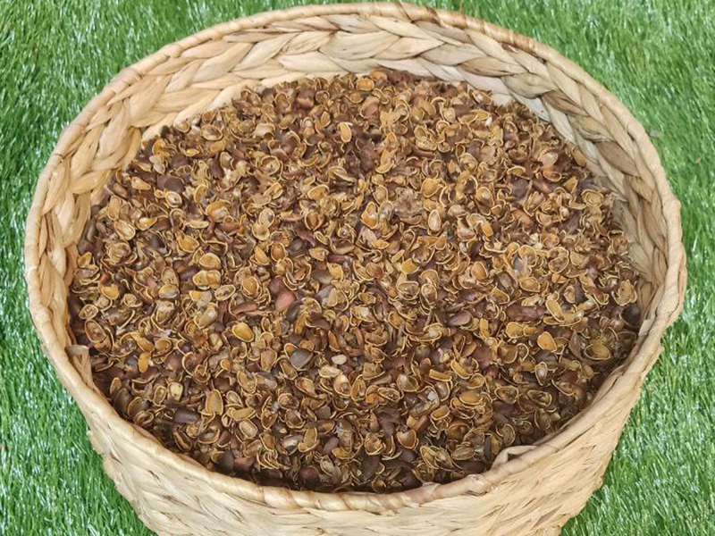 Скорлупа кедрового ореха промышленной очистки