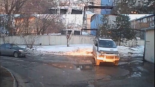 Обгоняя иномарку везу девочку