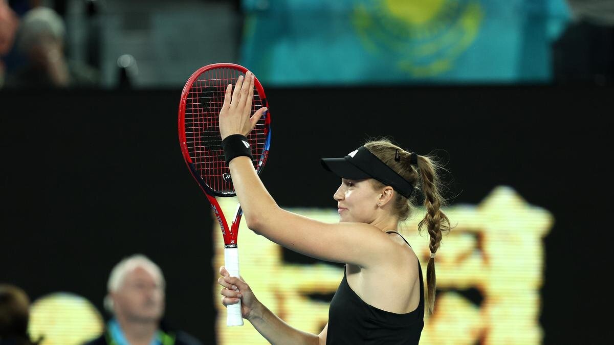    Теннисистка Елена Рыбакина:Clive Brunskill/Getty Images