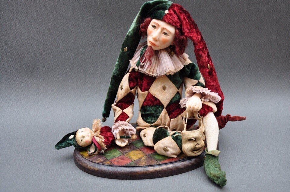 Шутовская композиция. Автор – Степанова Лариса.