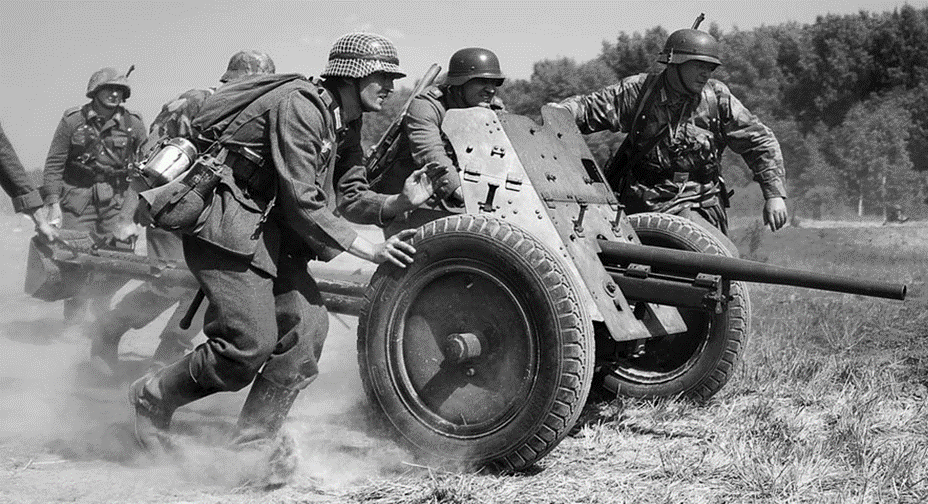 3,7-см противотанковое орудие Pak 35/36.