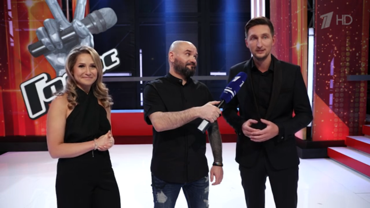 Во время интервью