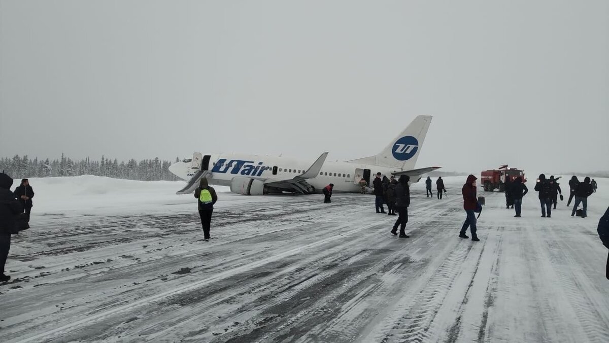 9 февраля 2020 года Боинг 737-500 авиакомпании UTair заходил на посадку в Усинске. На борту находилось 6 членов экипажа и 94 пассажира.