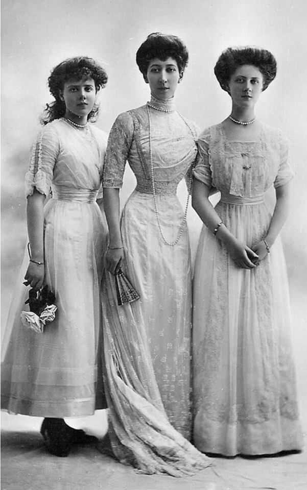 Платье 1900х годов В России (фото с просторов интернета)