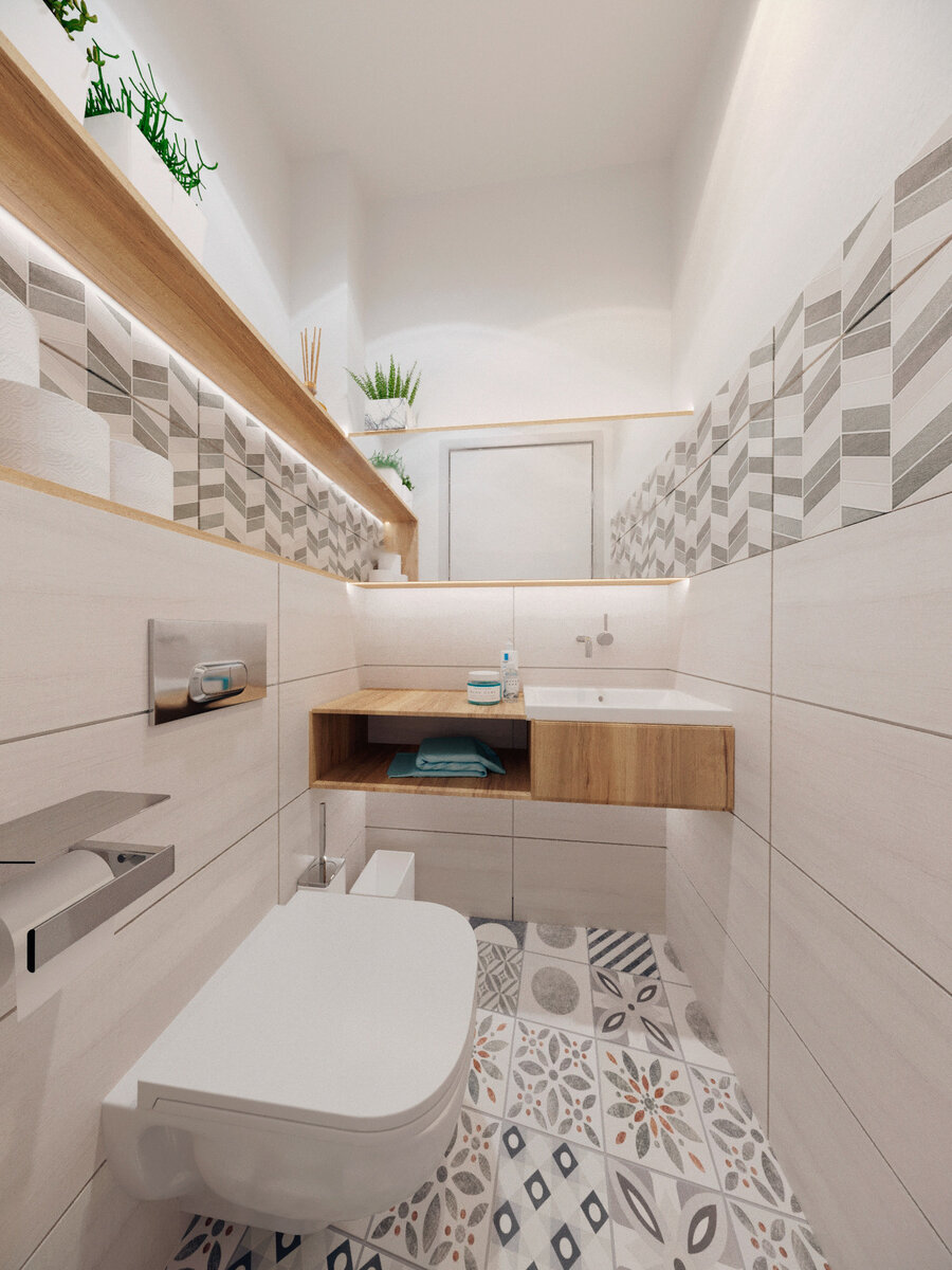 Без излишеств, но очень мило. Приятный, эргономичный интерьер в скандинавском стиле