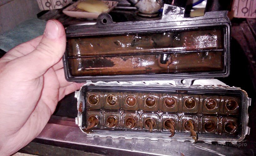 Забитый теплообменник