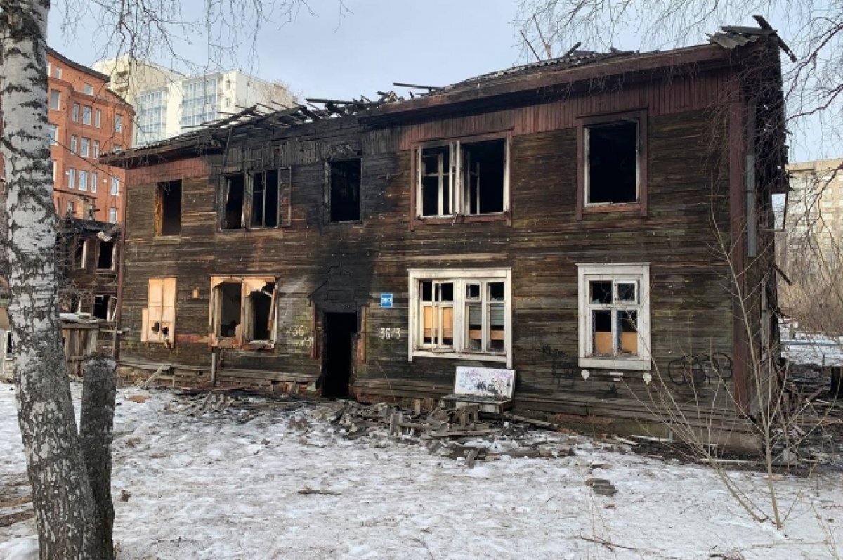    В томском ОНФ рассказали о частых пожарах в домах на улице Гоголя