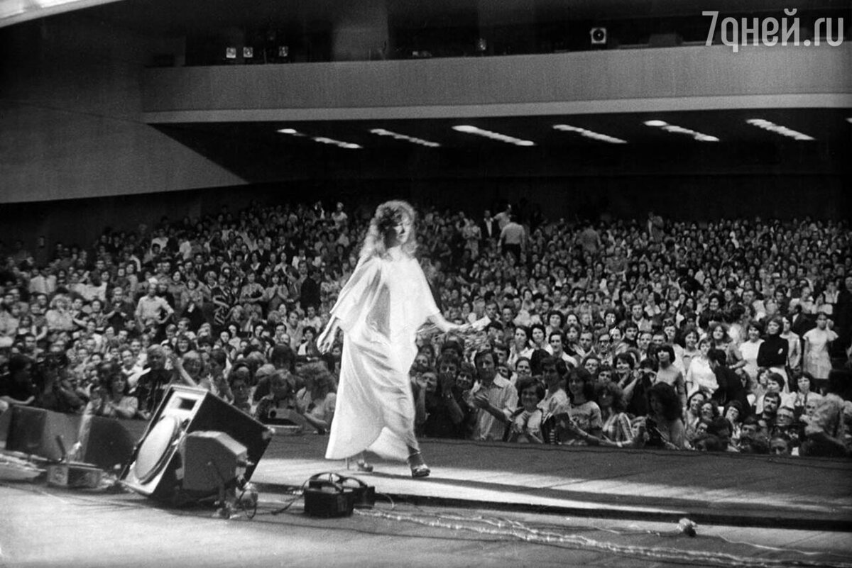    Концерт Аллы Пугачевой, 1981 год Genrietta Peryan/globallookpress.com