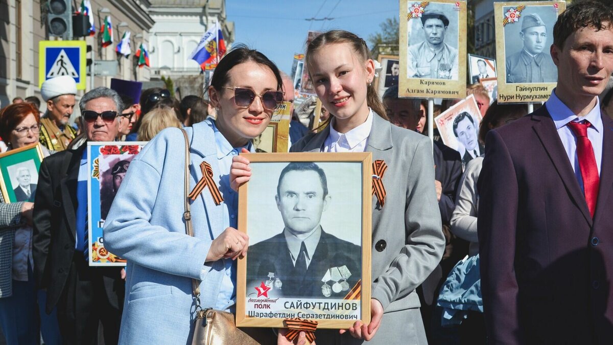     МВД пообещало не штрафовать за размещение портретов героев войны на автомобилях в рамках акции «Бессмертный полк».