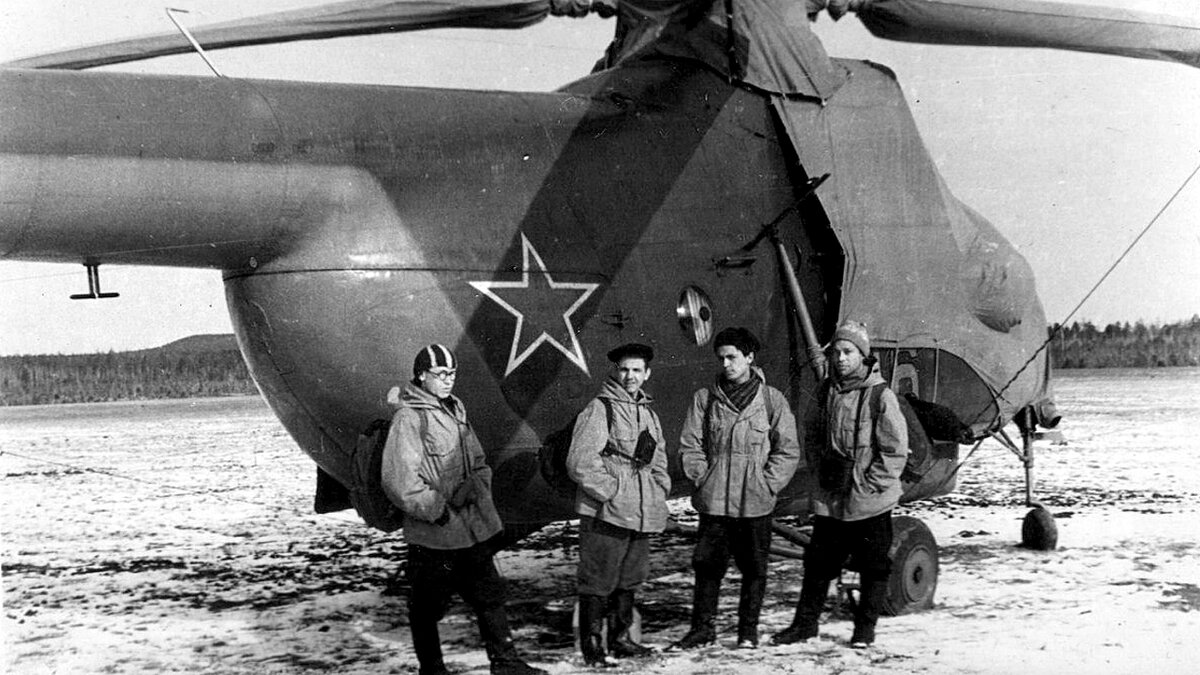 Вертолетная площадка.