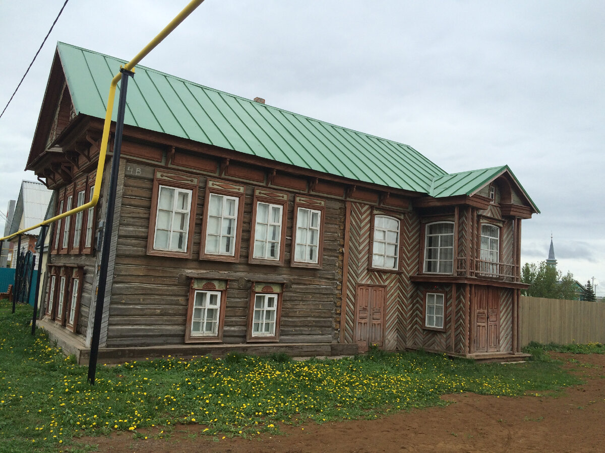 Старинный дом на малой Родине Габдуллы Тукая, в Кырлае. Фото: Л.Габдрафикова.