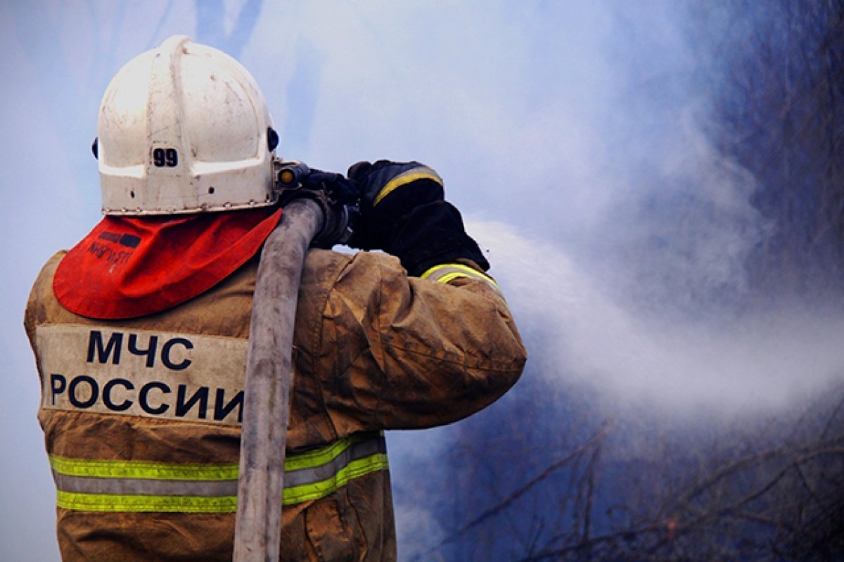    В Отрадном во время пожара в доме погиб пожилой мужчина