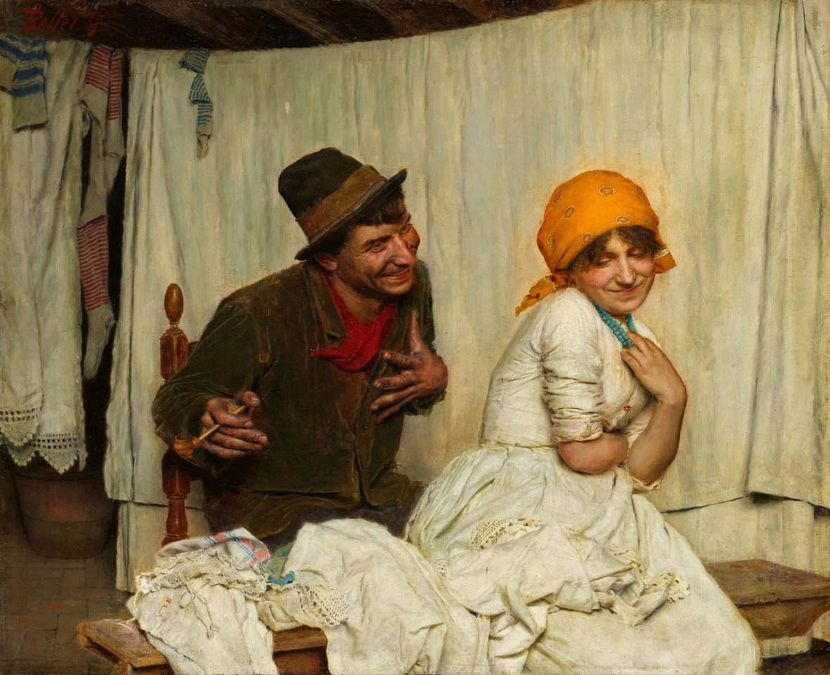 Художник Гаэтано Беллей 