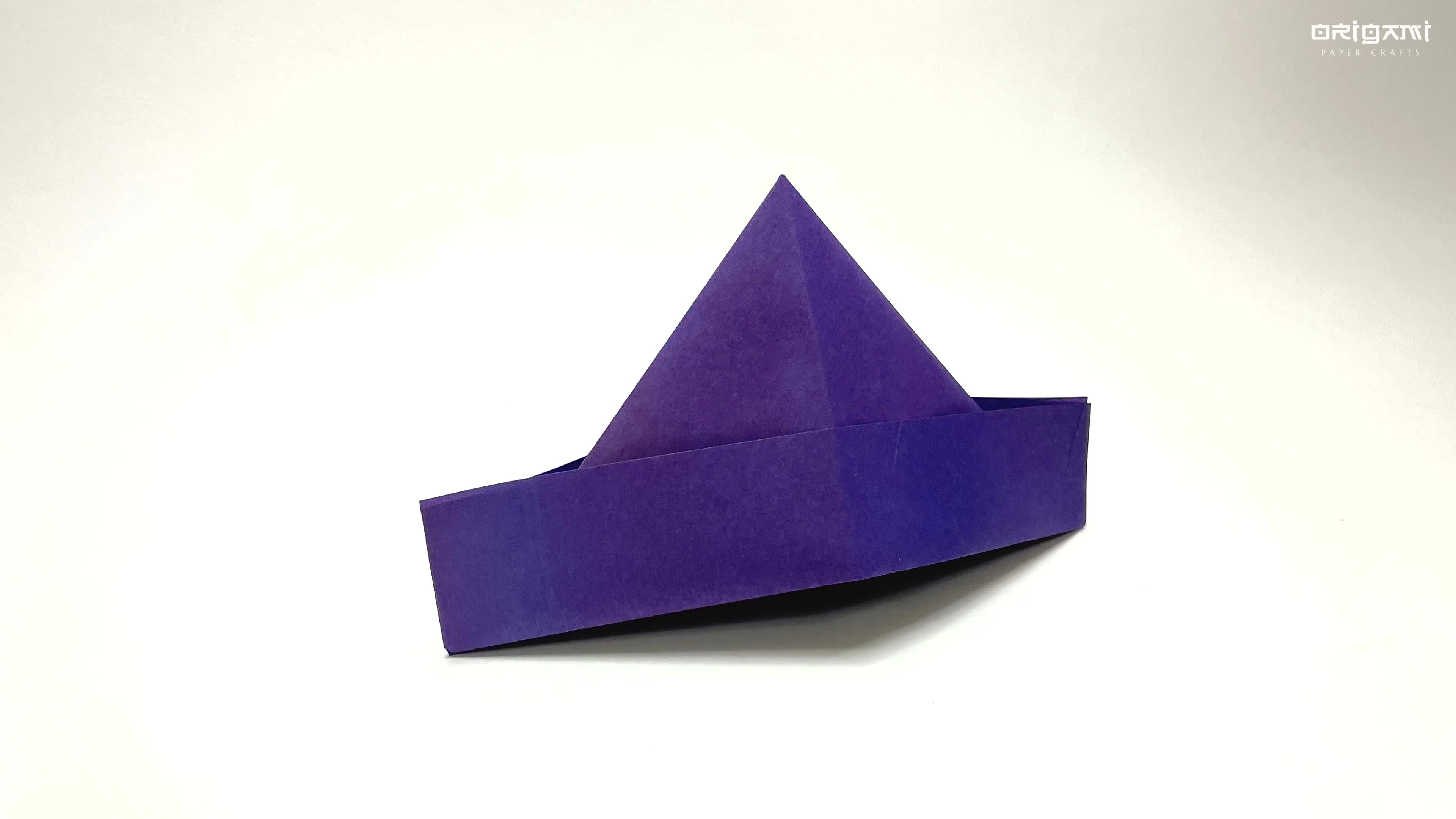 Как сделать оригами фуражку из бумаги: схема