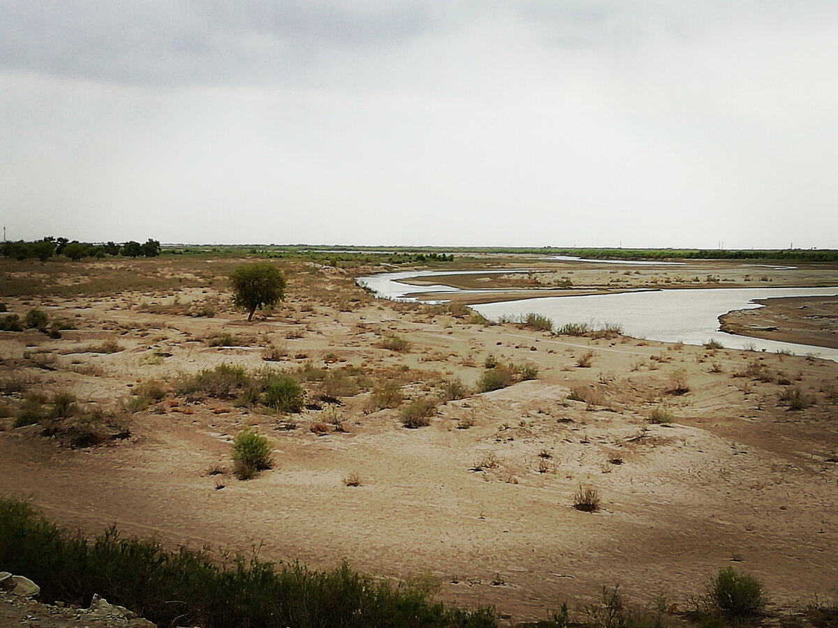 Река Амударья, город Нукус