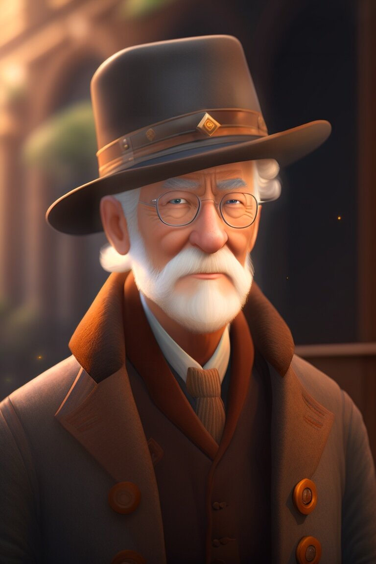 Серафимыч. Иллюстрация сгенерирована нейросетью.