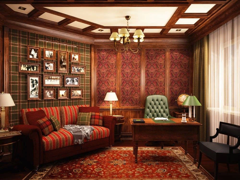 Примерный образ кабинета капитана Хамо. Взято из Интернета