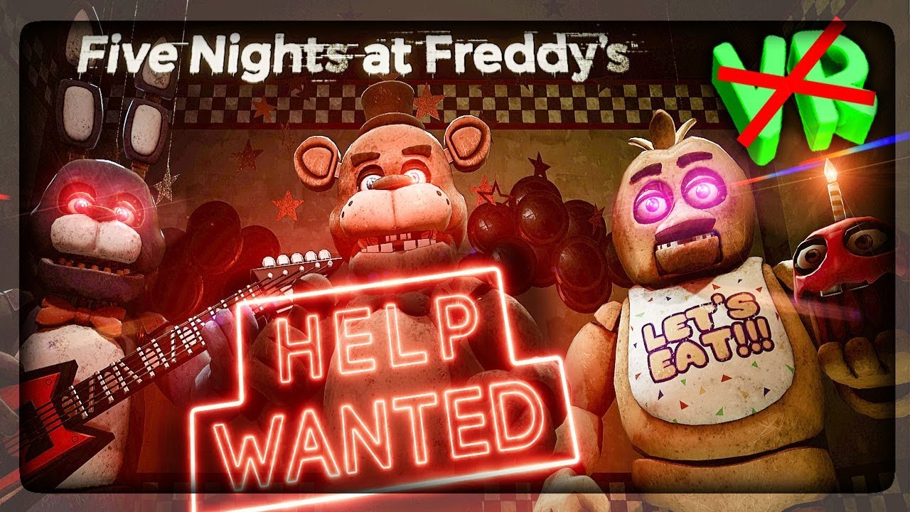 FNAF 8 ТЕПЕРЬ БЕЗ VR - ОБЗОР ▶️ ИГРАТЬ В ФНАФ HELP WANTED МОЖНО БЕЗ ШЛЕМА  VR!