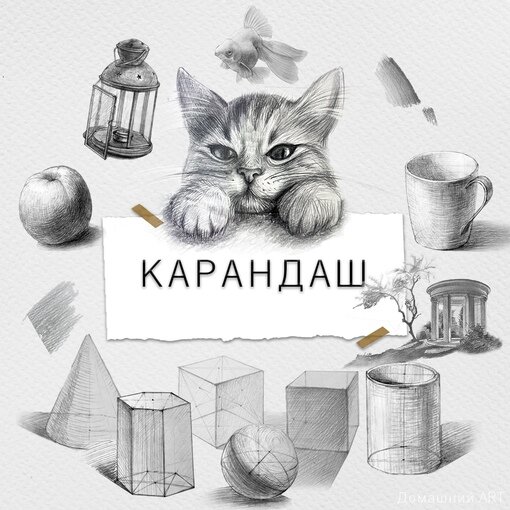 он-лайн курс по рисованию карандашом 