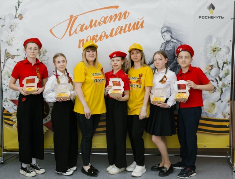    В преддверии Дня Победы оренбургские нефтяники организовали акцию «Память поколений» Кристина Просвиркина