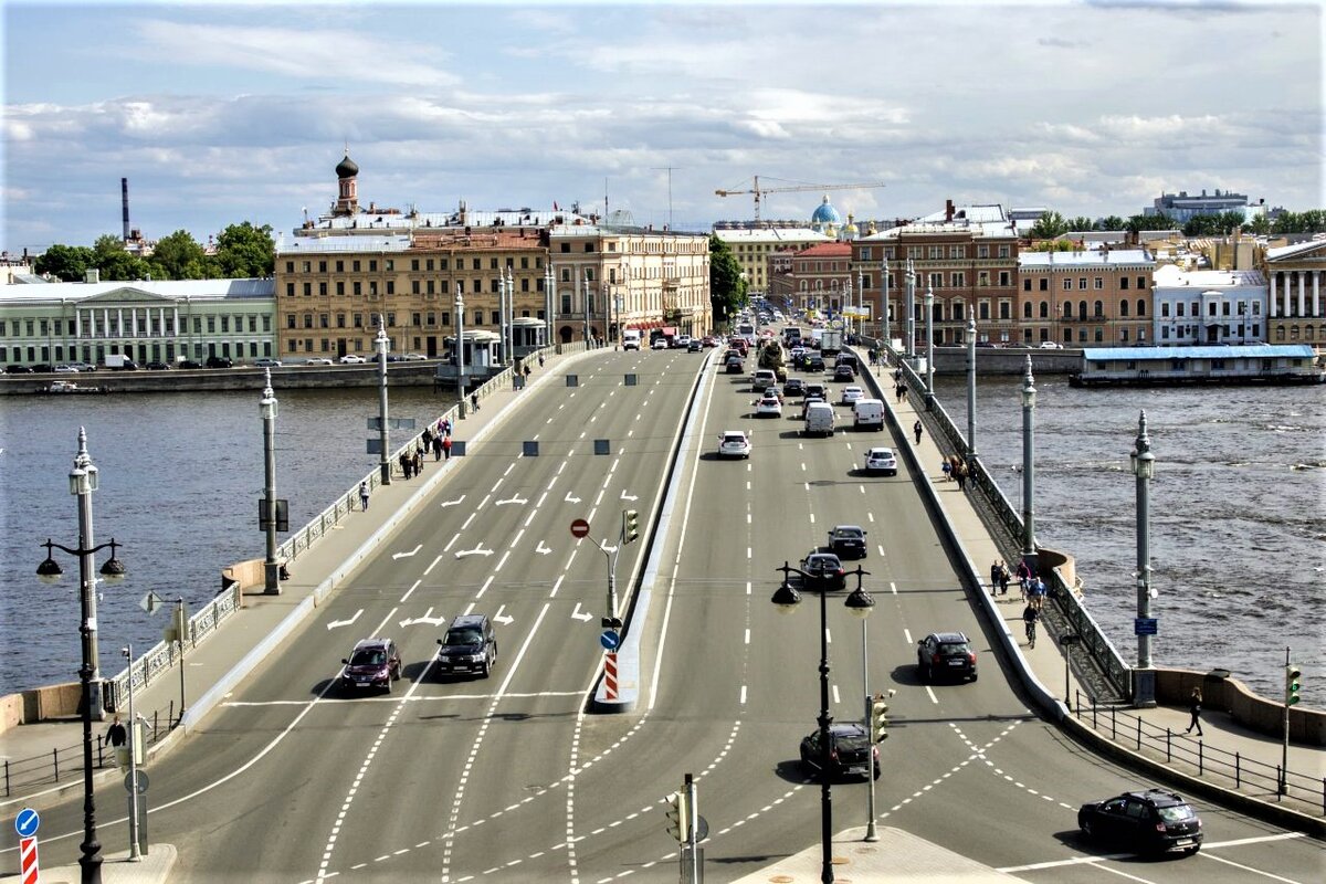 благовещенский мост в санкт петербурге